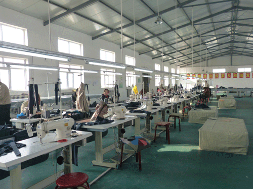 工作服生產(chǎn)車間